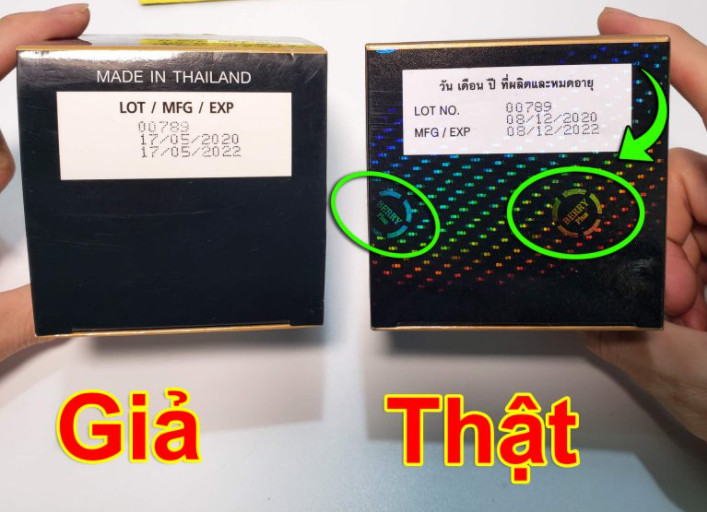 Cách phân biệt để mua được đúng hàng chính hãng kem face Berry Cách phân biệt để mua được đúng hàng chính hãng kem face Berry