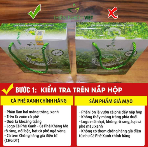 Cách phân biệt cà phê xanh giảm cân thật giả sẽ giúp bạn có thể lựa chọn một sản phẩm chất lượng