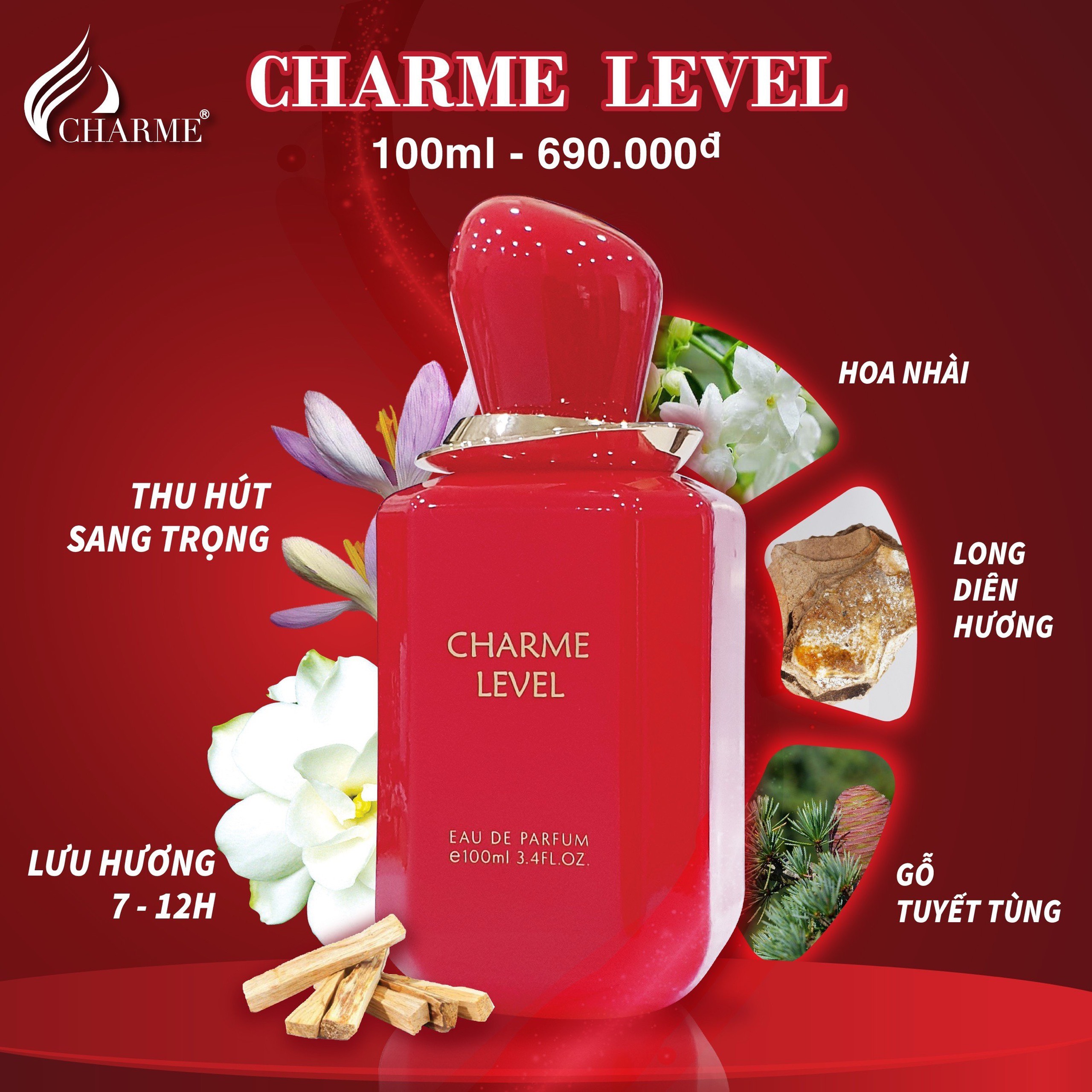 Hè chưa bao giờ "bốc lửa" đến thế với Charme Level Hè chưa bao giờ "bốc lửa" đến thế với Charme Level