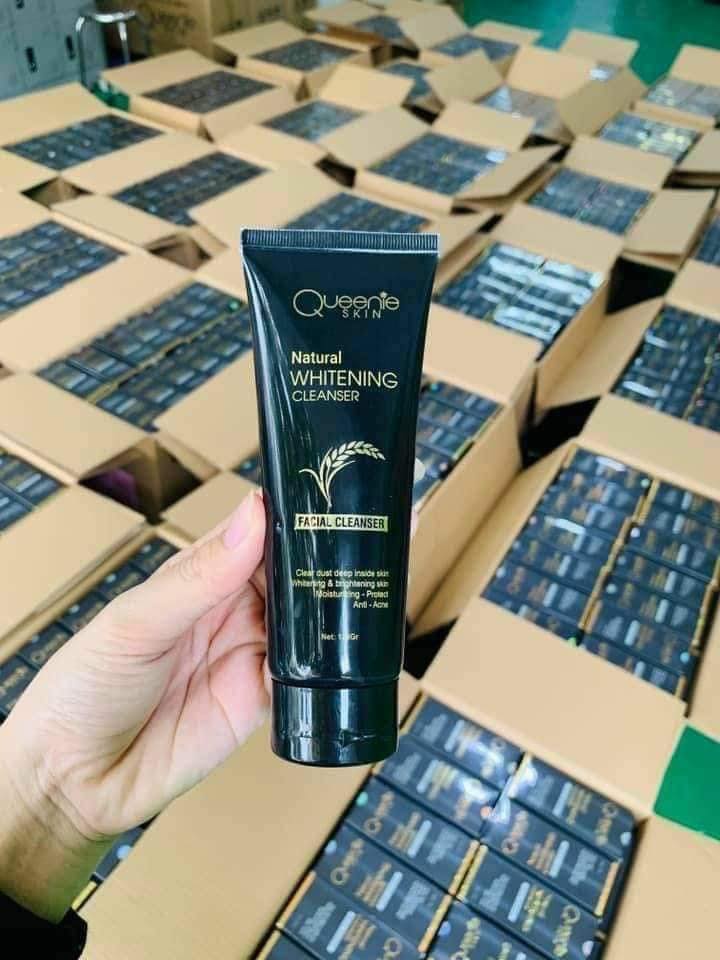Rữa mặt thật sạch cùng Sữa Rữa Mặt Mầm Gạo nhà Queenie Rữa mặt thật sạch cùng Sữa Rữa Mặt Mầm Gạo nhà Queenie