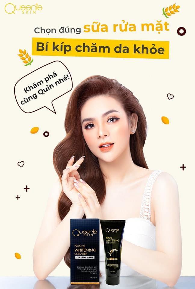 Rữa mặt thật sạch cùng Sữa Rữa Mặt Mầm Gạo nhà Queenie