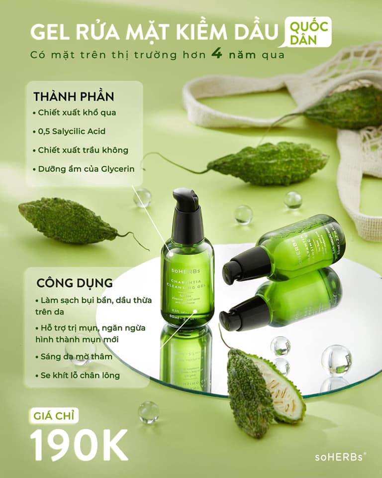 Sữa rửa mặt khổ qua thảo mộc sản phẩm chuyên phục vụ chị em có làn da nhạy cảm đây ạ Sữa rửa mặt khổ qua thảo mộc sản phẩm chuyên phục vụ chị em có làn da nhạy cảm đây ạ