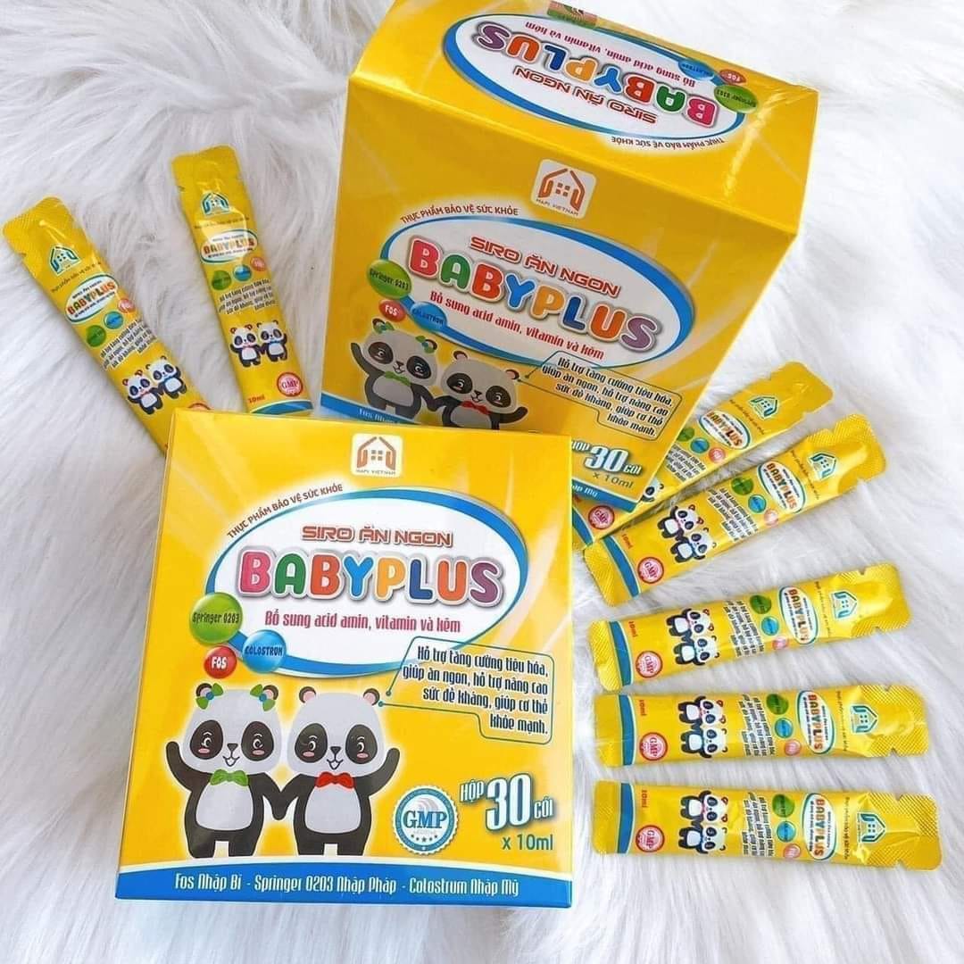 Siro ăn ngon Baby Plus lựa chọn tuyệt vời cho trẻ biếng ăn Siro ăn ngon Baby Plus lựa chọn tuyệt vời cho trẻ biếng ăn