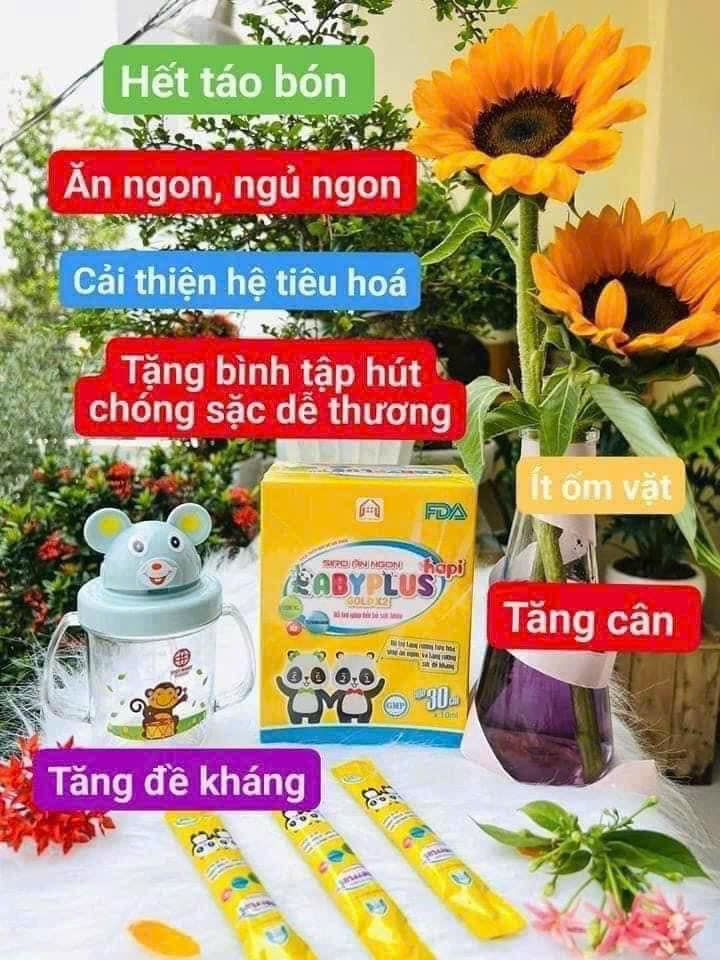 Siro ăn ngon BabyPlus bí kíp chinh phục các bé lười ăn chậm lên ký Siro ăn ngon BabyPlus bí kíp chinh phục các bé lười ăn chậm lên ký