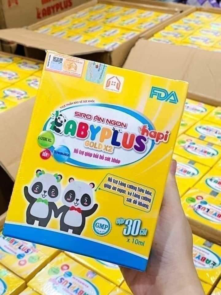 Siro ăn ngon Babyplus chính hãng được nghiên cứu và sản xuất dành riêng cho sự phát triển của trẻ em Việt Nam Siro ăn ngon Babyplus chính hãng được nghiên cứu và sản xuất dành riêng cho sự phát triển của trẻ em Việt Nam