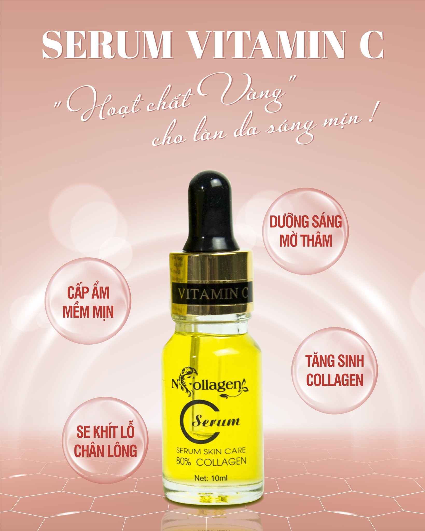 Serum Vitamin C độc chiêu chăm dưỡng vạn làn da khô Serum Vitamin C độc chiêu chăm dưỡng vạn làn da khô