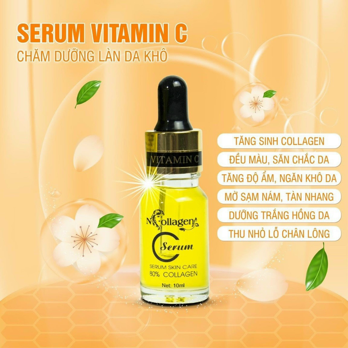 Serum Vitamin C độc chiêu chăm dưỡng vạn làn da khô Serum Vitamin C độc chiêu chăm dưỡng vạn làn da khô