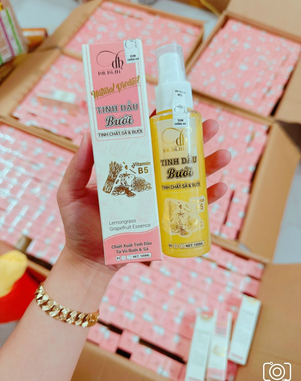 Hot Deal Dr Di Hi Nước dưỡng tóc tinh dầu bưởi Vitamin B5 hiện đã có phiên bản nâng cấp Hot Deal Dr Di Hi Nước dưỡng tóc tinh dầu bưởi Vitamin B5 hiện đã có phiên bản nâng cấp