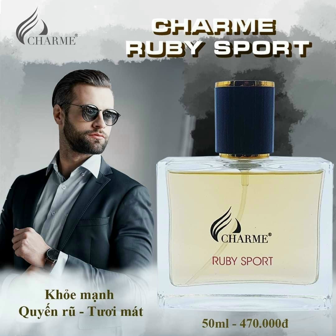 Charme Ruby Sport nước hoa thể thao cho ngày hè năng động Charme Ruby Sport nước hoa thể thao cho ngày hè năng động