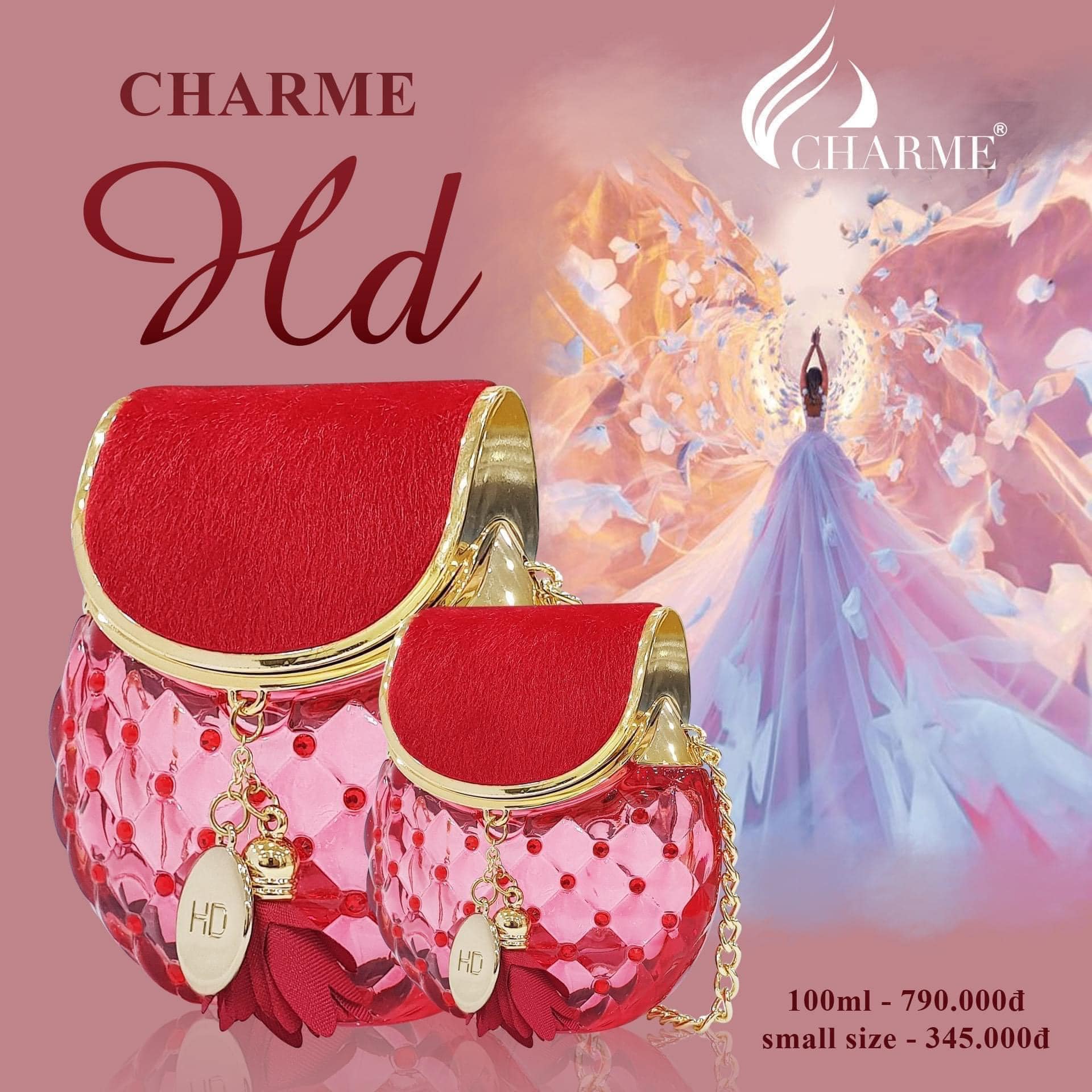 Charme HD một chiếc túi xách với hương thơm rất phá cách Charme HD một chiếc túi xách với hương thơm rất phá cách