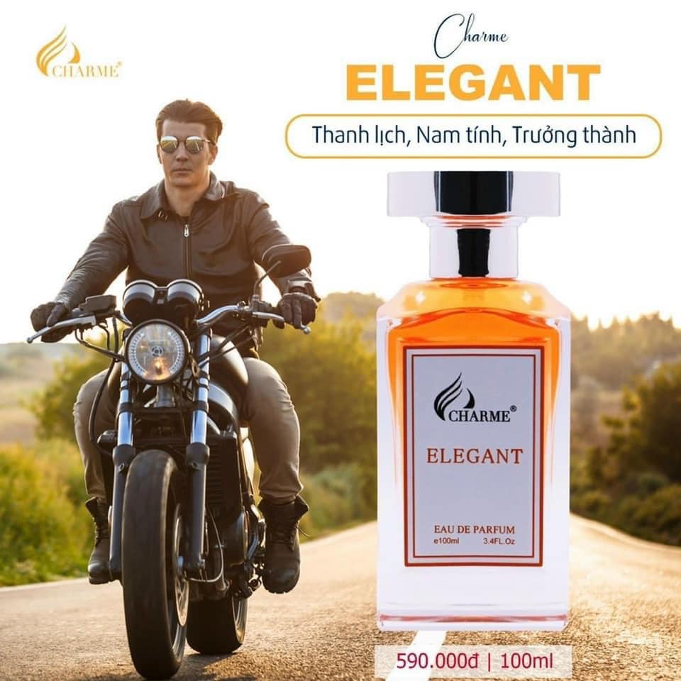 Charme Elegant như một ly rượu ngon sang trọng bền bỉ bám tỏa và nhẹ nhàng vương vấn trên da lâu rất lâu Charme Elegant như một ly rượu ngon sang trọng bền bỉ bám tỏa và nhẹ nhàng vương vấn trên da lâu rất lâu