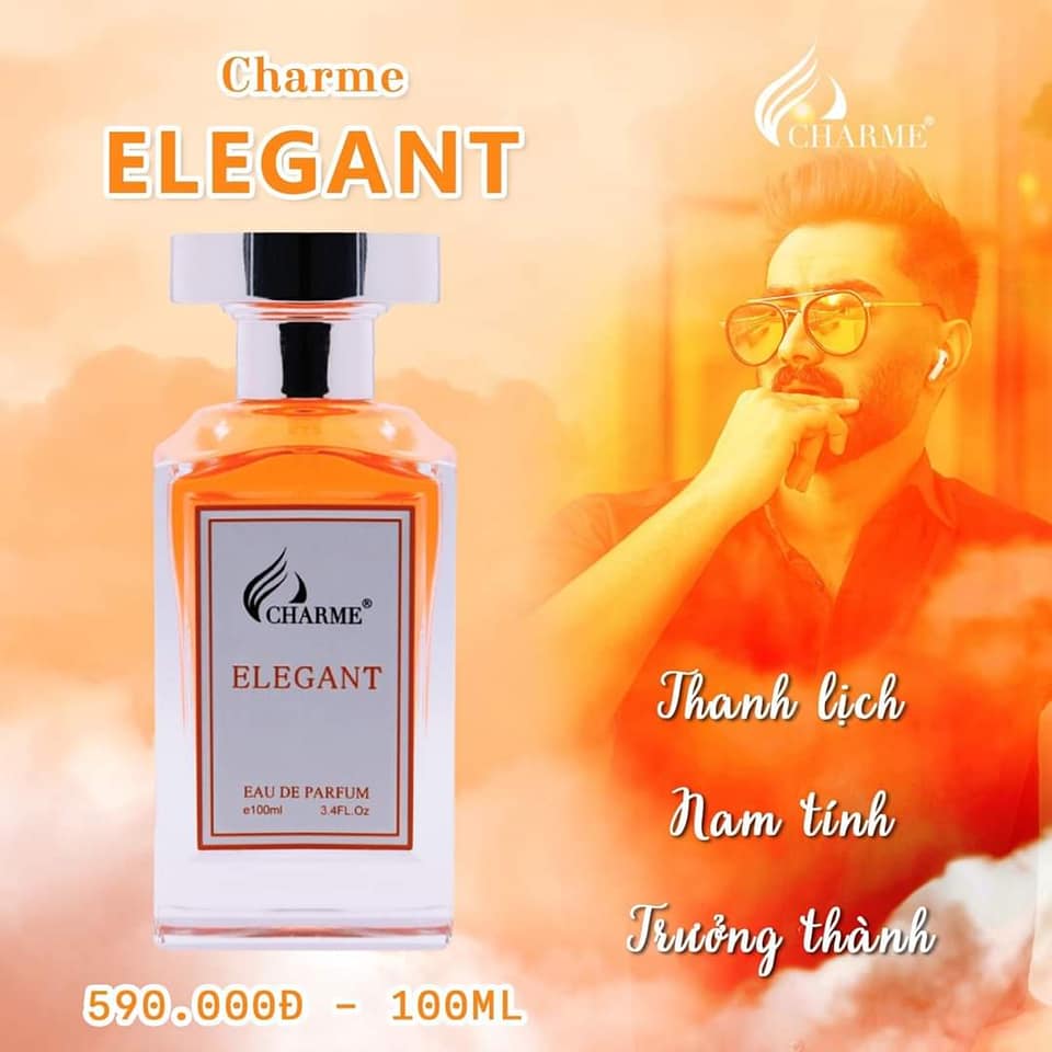Charme Elegant như một ly rượu ngon sang trọng bền bỉ bám tỏa và nhẹ nhàng vương vấn trên da lâu rất lâu Charme Elegant như một ly rượu ngon sang trọng bền bỉ bám tỏa và nhẹ nhàng vương vấn trên da lâu rất lâu