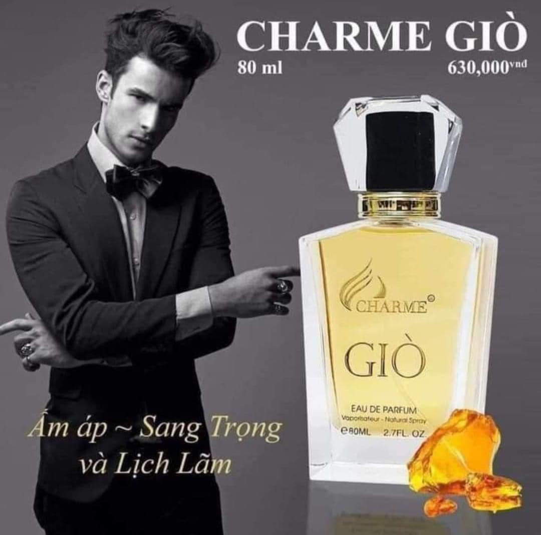 Charme Giò hương thơm nồng nàn của mùi gỗ thoáng mát của gió biển sâu lắng dịu ngọt của cỏ cây hoa trái Charme Giò hương thơm nồng nàn của mùi gỗ thoáng mát của gió biển sâu lắng dịu ngọt của cỏ cây hoa trái