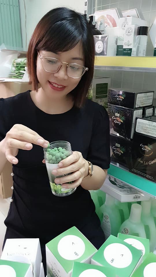 Viên hữu cơ Xanh 100% từ mầm xanh hữu cơ