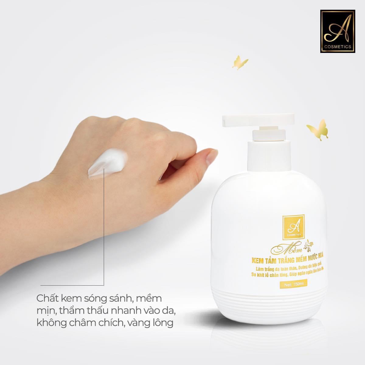 Kem tắm trắng mềm nước hoa Acosmetics là bước đột phá mới trong lĩnh vực chăm sóc da Kem tắm trắng mềm nước hoa Acosmetics là bước đột phá mới trong lĩnh vực chăm sóc da