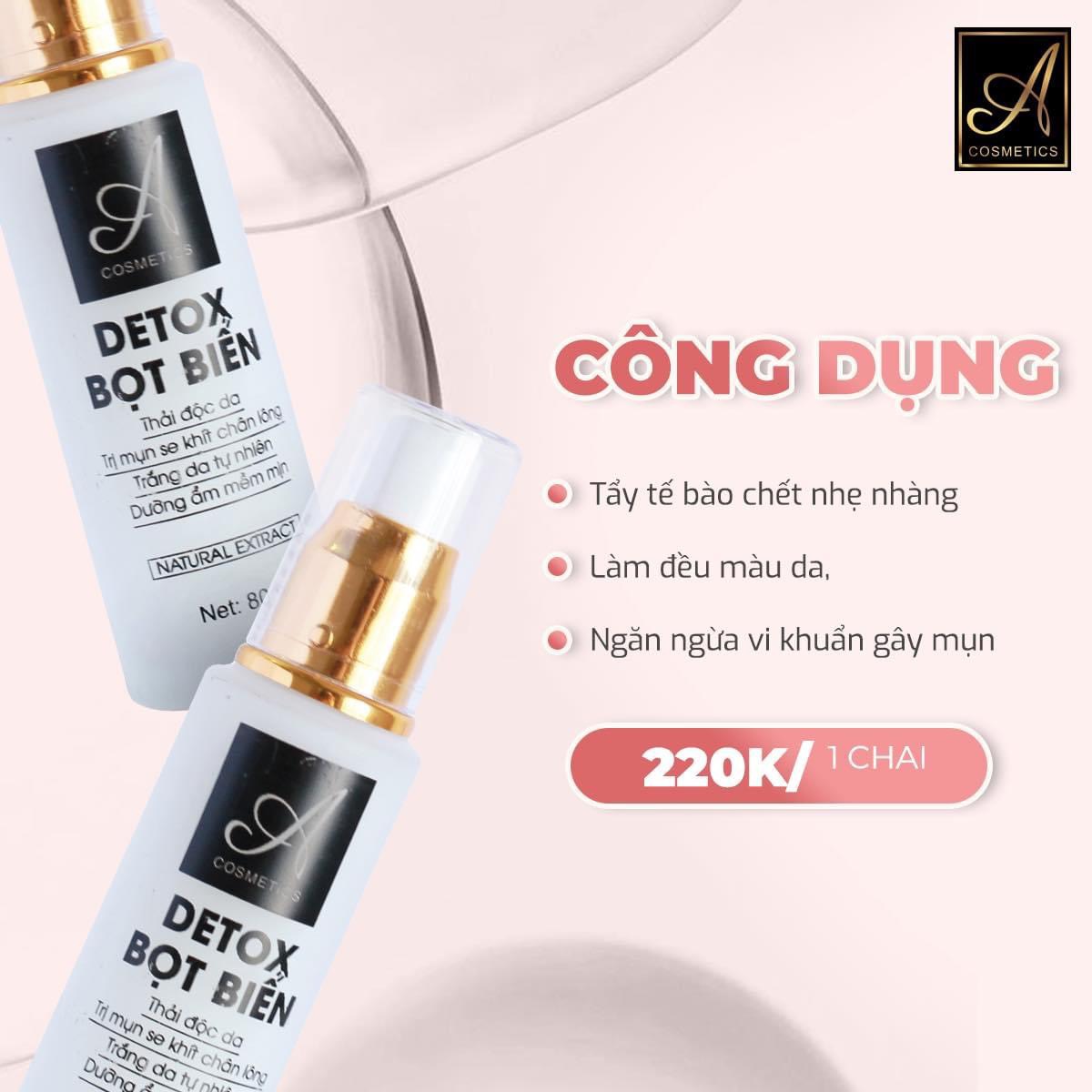 Da khoẻ lên nhiều từ ngày có Detox Acosmetic Da khoẻ lên nhiều từ ngày có Detox Acosmetic