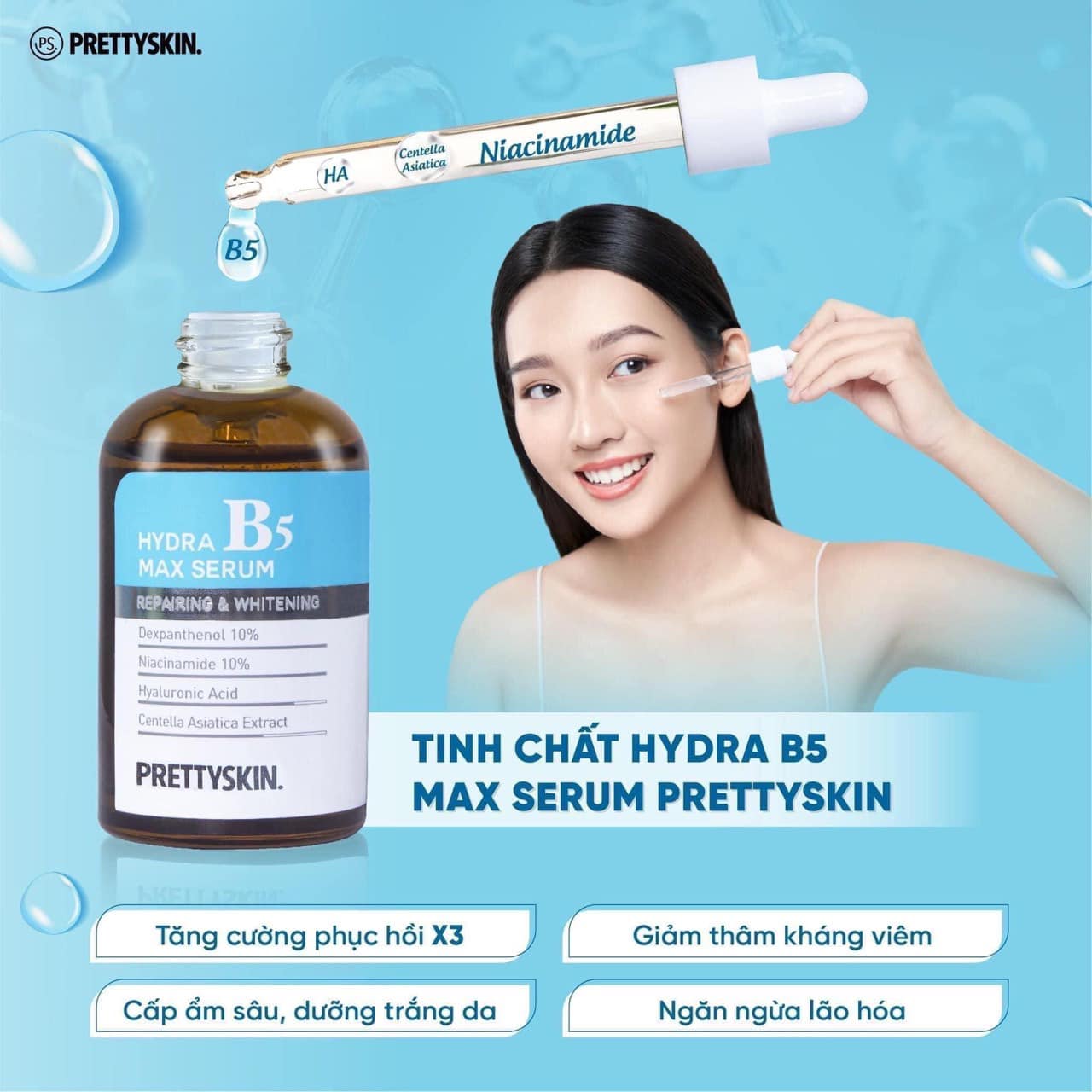 Serum phục hồi gấp 3 lần cho da nhạy cảm Serum phục hồi gấp 3 lần cho da nhạy cảm