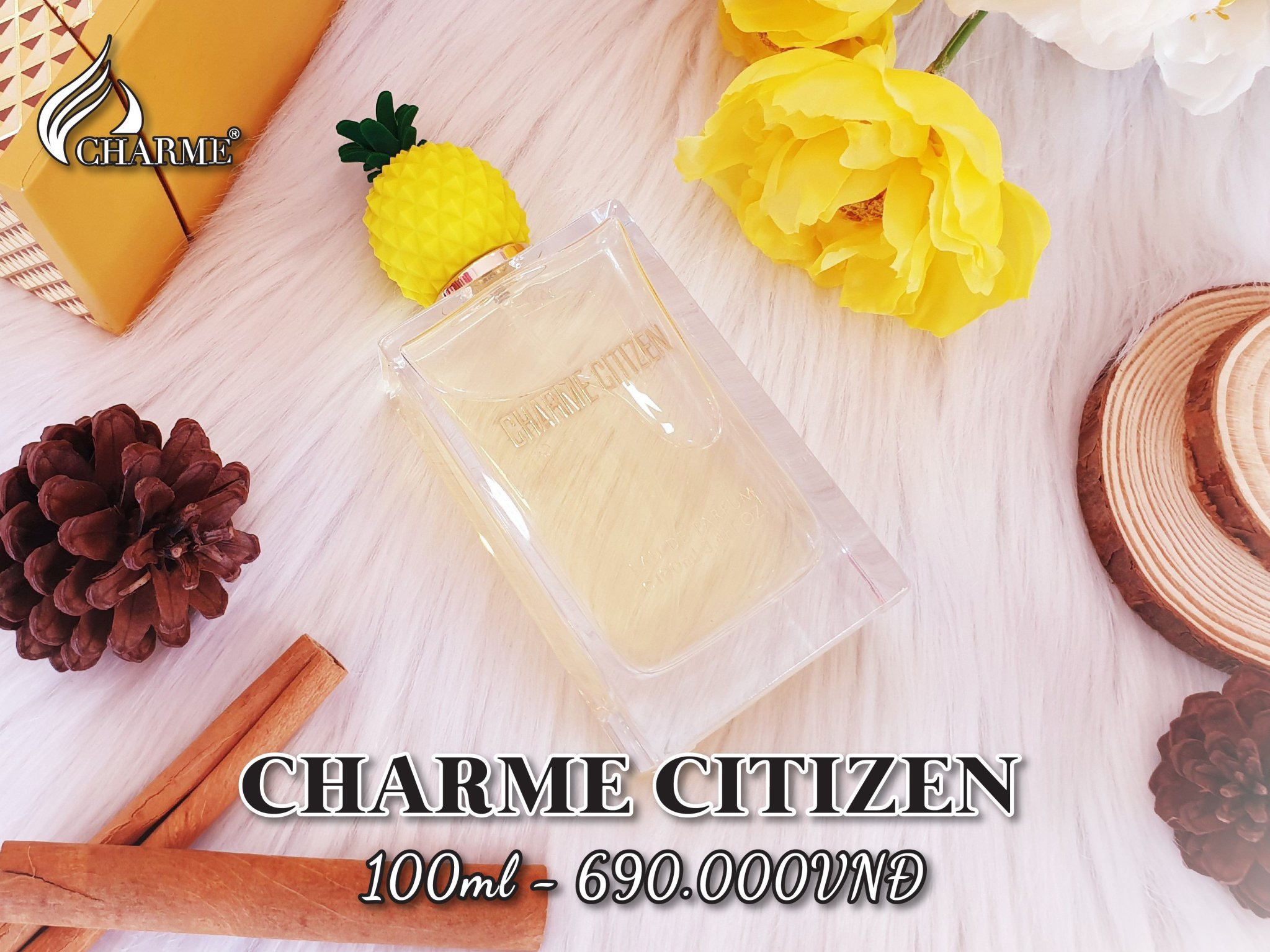 Charme Citizen mùi hương trị được cơn nóng mùa hè Charme Citizen mùi hương trị được cơn nóng mùa hè