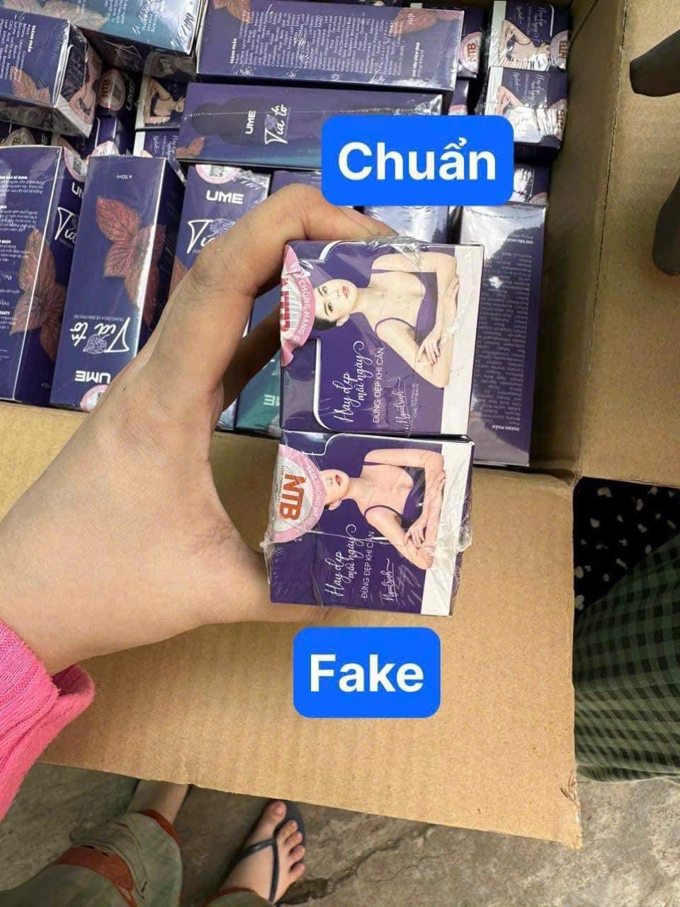 Phân biệt thật giả dung dịch vệ sinh UME Tía Tô Ngọc Trinh Phân biệt thật giả dung dịch vệ sinh UME Tía Tô Ngọc Trinh