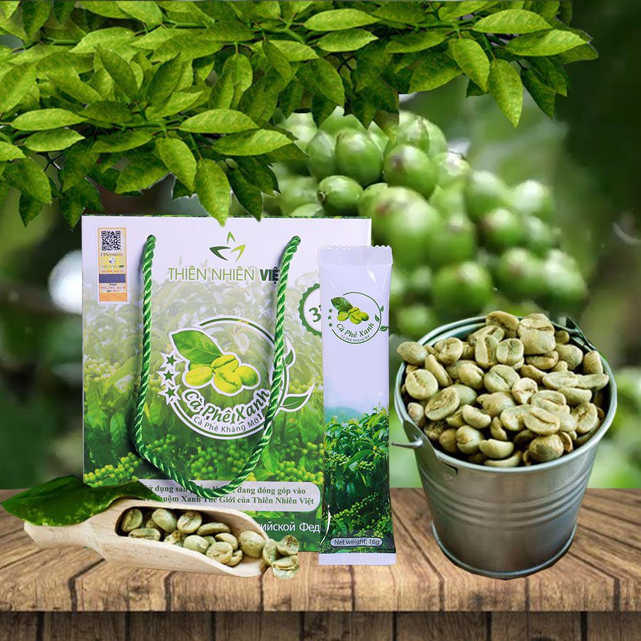 Cà phê Xanh giảm cân - sự tuyệt vời đến từ thiên nhiên