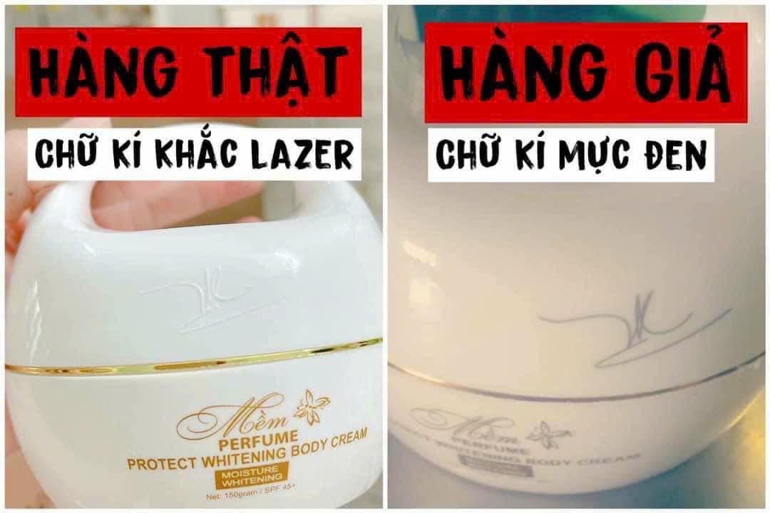 Phân biệt thật giả Body mềm A cosmetic Phân biệt thật giả Body mềm A cosmetic