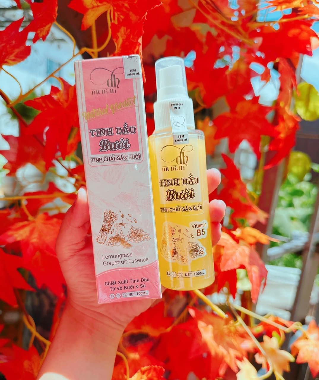 Xịt dưỡng tóc tinh dầu bưởi Dr Di.Hi Phên Bản Mới có thêm thành phần Vitamin B5 Xịt dưỡng tóc tinh dầu bưởi Dr Di.Hi Phên Bản Mới có thêm thành phần Vitamin B5