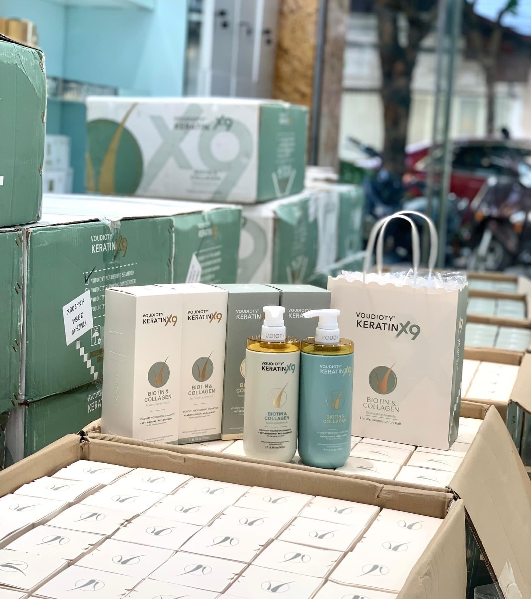 Voudioty Keratin X9 Biotin và Collagen thơm nức lòng người hâm mộ siêu mềm mượt Voudioty Keratin X9 Biotin và Collagen thơm nức lòng người hâm mộ siêu mềm mượt