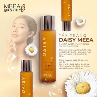 CẢI THIỆN DA MỤN NHẠY CẢM CÙNG TẨY TRANG HOA CÚC - TẨY TRANG DAISY CẢI THIỆN DA MỤN NHẠY CẢM CÙNG TẨY TRANG HOA CÚC - TẨY TRANG DAISY