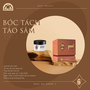 PEEL DA THẢO DƯỢC- Peel Da Tảo Sâm Đông Y 36 Vị MeeA Origin PEEL DA THẢO DƯỢC- Peel Da Tảo Sâm Đông Y 36 Vị MeeA Origin