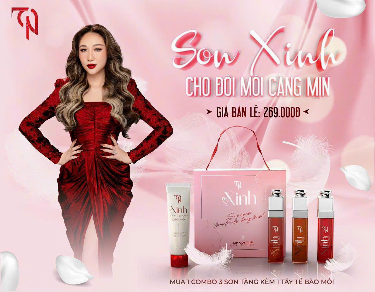 Sản Phẩm mới ra mắt Son Môi Xinh cho các chị em