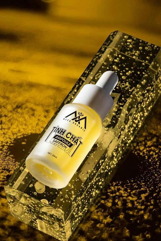 SẠC NƯỚC TỨC THÌ CHO LÀN DA KHÔ - Serum Tinh Chất Ampoule Saffron MeeA Organic SẠC NƯỚC TỨC THÌ CHO LÀN DA KHÔ - Serum Tinh Chất Ampoule Saffron MeeA Organic