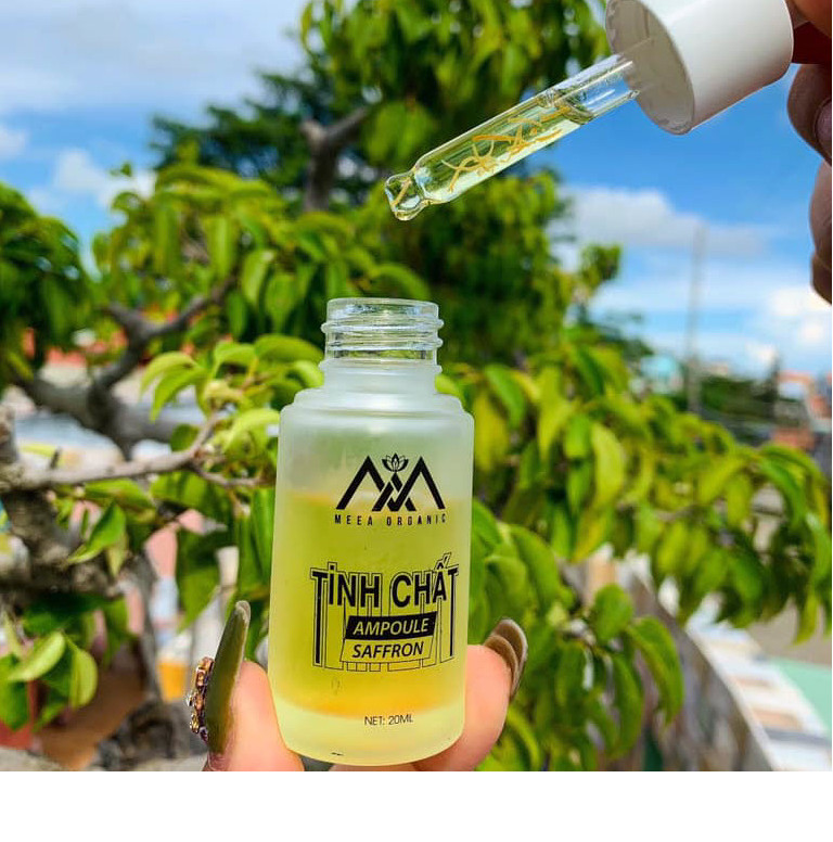 SẠC NƯỚC TỨC THÌ CHO LÀN DA KHÔ - Serum Tinh Chất Ampoule Saffron MeeA Organic SẠC NƯỚC TỨC THÌ CHO LÀN DA KHÔ - Serum Tinh Chất Ampoule Saffron MeeA Organic