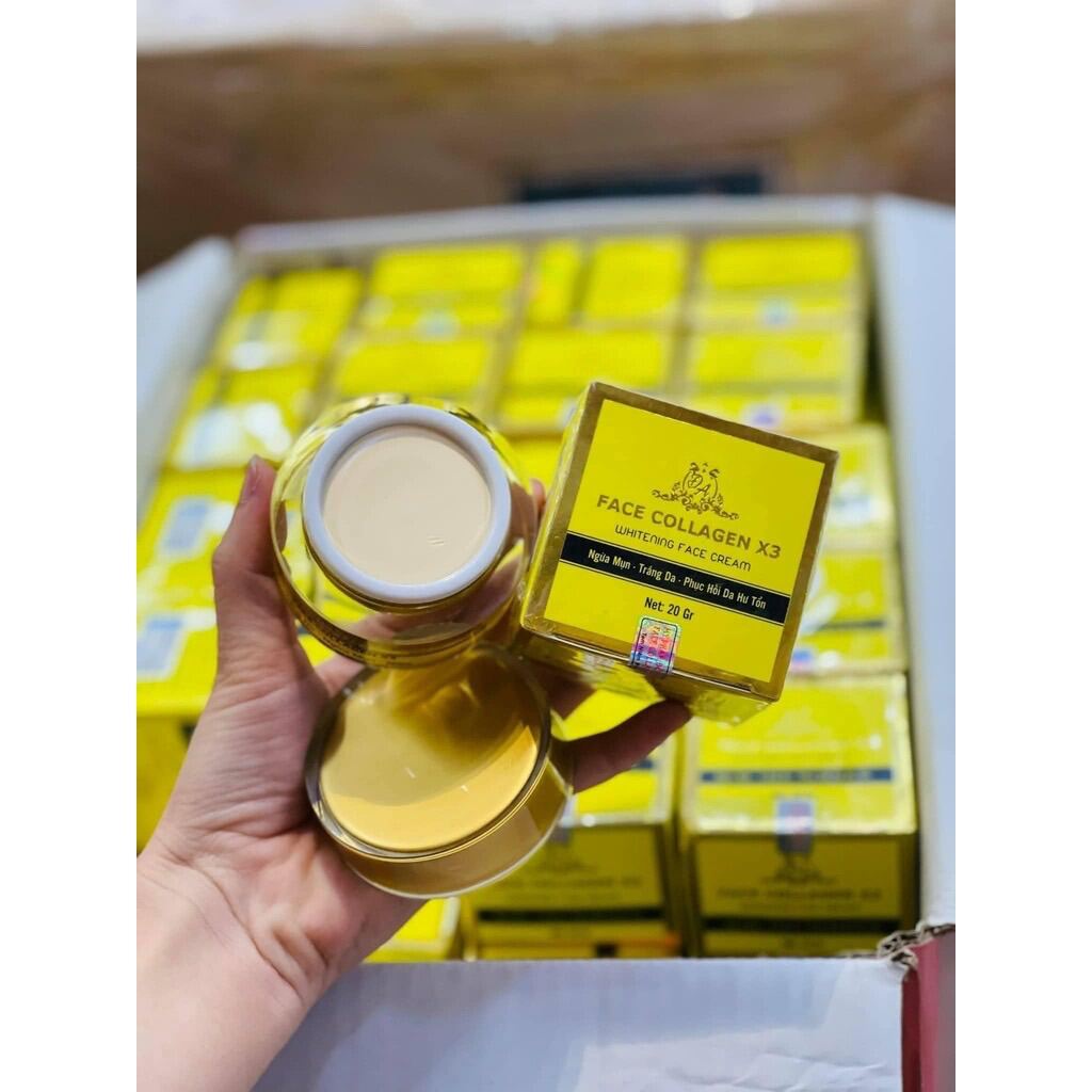 Kem Face Collagen X3 - Nguyễn Huỳnh Như - Kem Face Collagen X3 Mỹ Phẩm Đông Anh Kem Face Collagen X3 - Nguyễn Huỳnh Như - Kem Face Collagen X3 Mỹ Phẩm Đông Anh