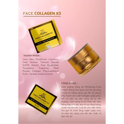 Kem Face Collagen X3 - Nguyễn Huỳnh Như - Kem Face Collagen X3 Mỹ Phẩm Đông Anh Kem Face Collagen X3 - Nguyễn Huỳnh Như - Kem Face Collagen X3 Mỹ Phẩm Đông Anh