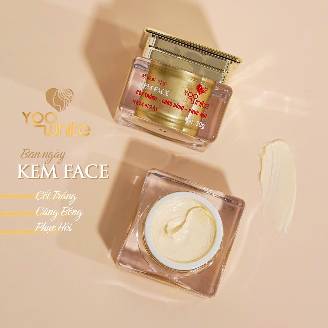 Xóa sạch nám an toàn không tái phát cùng kem cốt nám Yoo White Xóa sạch nám an toàn không tái phát cùng kem cốt nám Yoo White