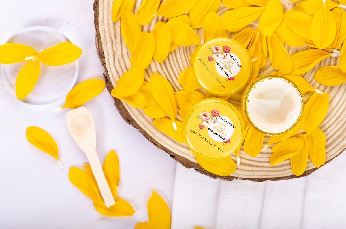 kích trắng da toàn thân, nâng tone body -Kích Trắng Collagen X3