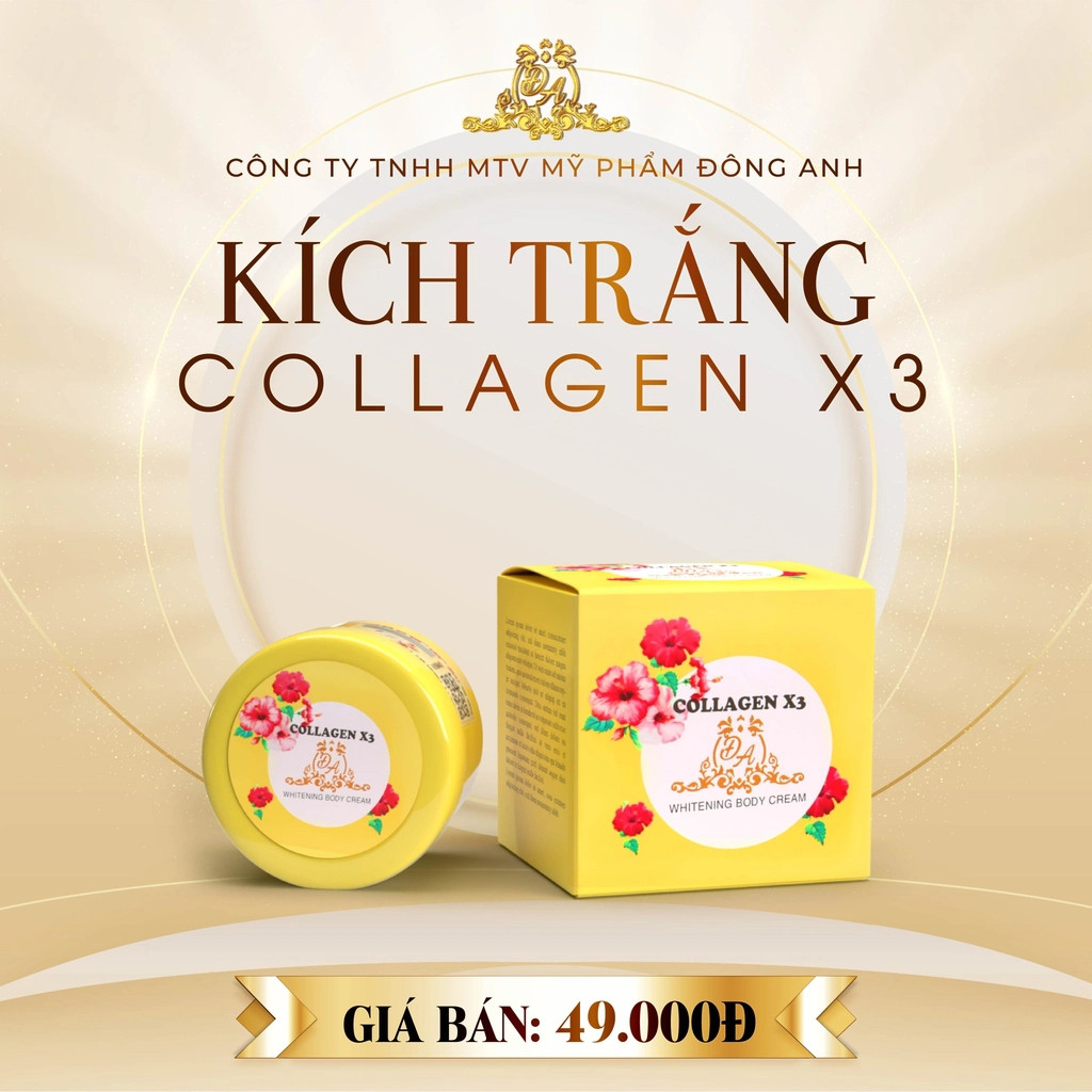 kích trắng da toàn thân, nâng tone body -Kích Trắng Collagen X3 kích trắng da toàn thân, nâng tone body -Kích Trắng Collagen X3