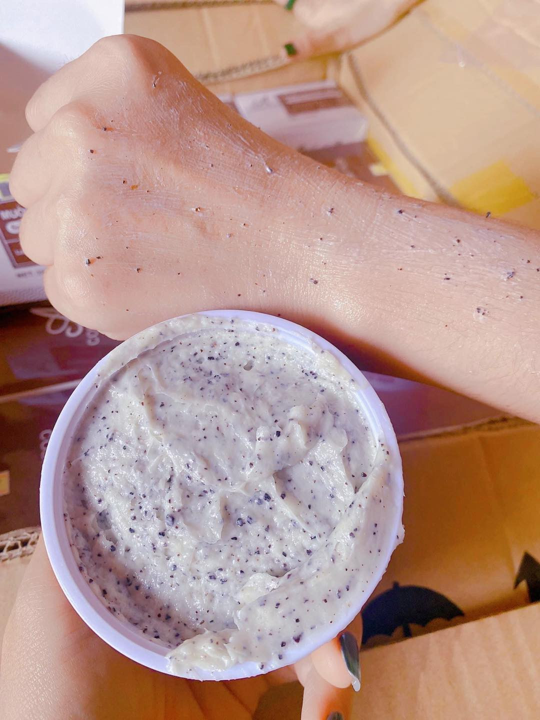 Muối Nhuyễn Mềm – Spa Coffee Milk Creamy Salt - A COMESICS Muối Nhuyễn Mềm – Spa Coffee Milk Creamy Salt - A COMESICS