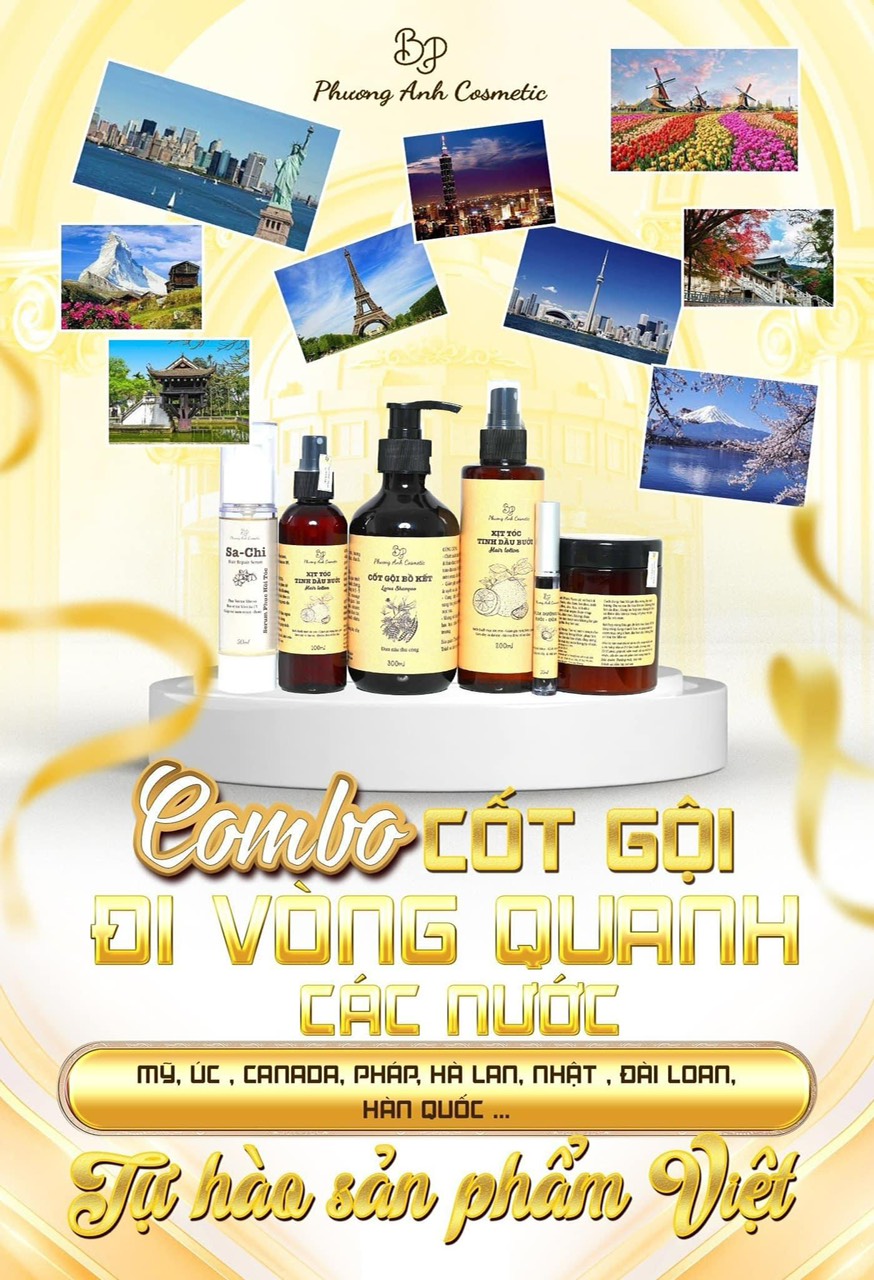 Tự hào quá combo cốt dầu gội đi vòng quanh các nước được ưu đãi đón nhận vì chất lượng cao