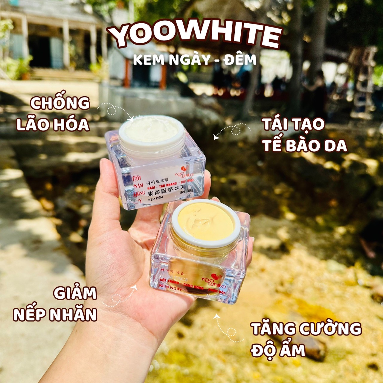 Combo kem Face Yoo White Combo kem Face Yoo White