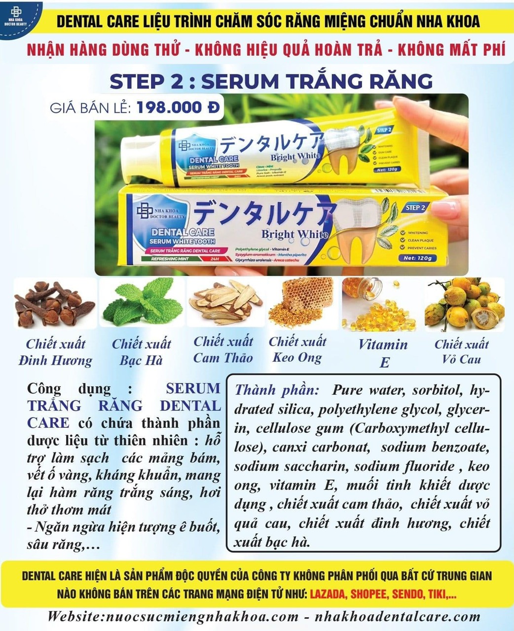 Nước súc miệng Dental Care chuẩn màu mẫu như hình Nước súc miệng Dental Care chuẩn màu mẫu như hình