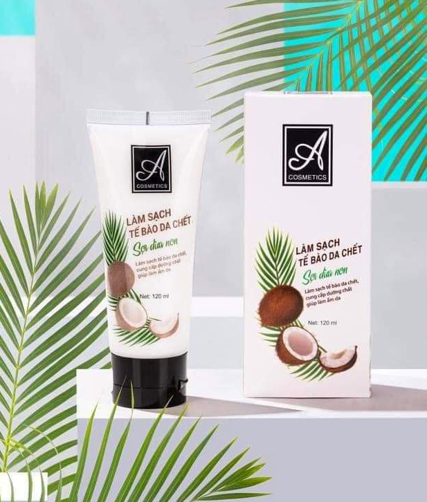 TẨY DA CHẾT SỢI DỪA NON - A COMESTICS TẨY DA CHẾT SỢI DỪA NON - A COMESTICS