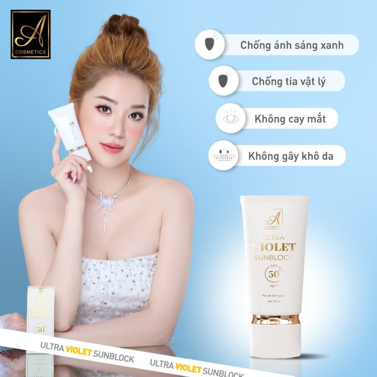 KEM CHỐNG NẮNG ULTRA VIOLET SUNBLOCK – FOR ALL SKIN TYPES KEM CHỐNG NẮNG ULTRA VIOLET SUNBLOCK – FOR ALL SKIN TYPES