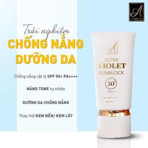 KEM CHỐNG NẮNG ULTRA VIOLET SUNBLOCK – FOR ALL SKIN TYPES KEM CHỐNG NẮNG ULTRA VIOLET SUNBLOCK – FOR ALL SKIN TYPES