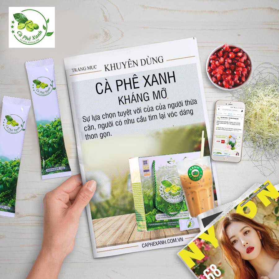 Cà phê Xanh - sản phẩm tin dùng nhất ở thời điểm hiện tại