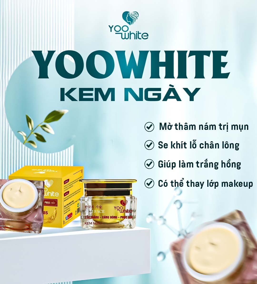 Kem Face cốt trắng Yoo White Kem Face cốt trắng Yoo White