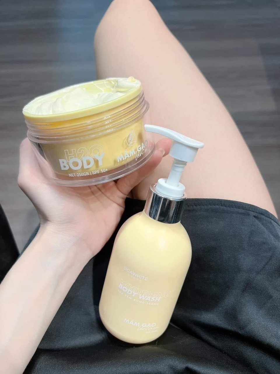 Trắng bật tông với Combo Mầm Gạo Lên Men Trắng bật tông với Combo Mầm Gạo Lên Men