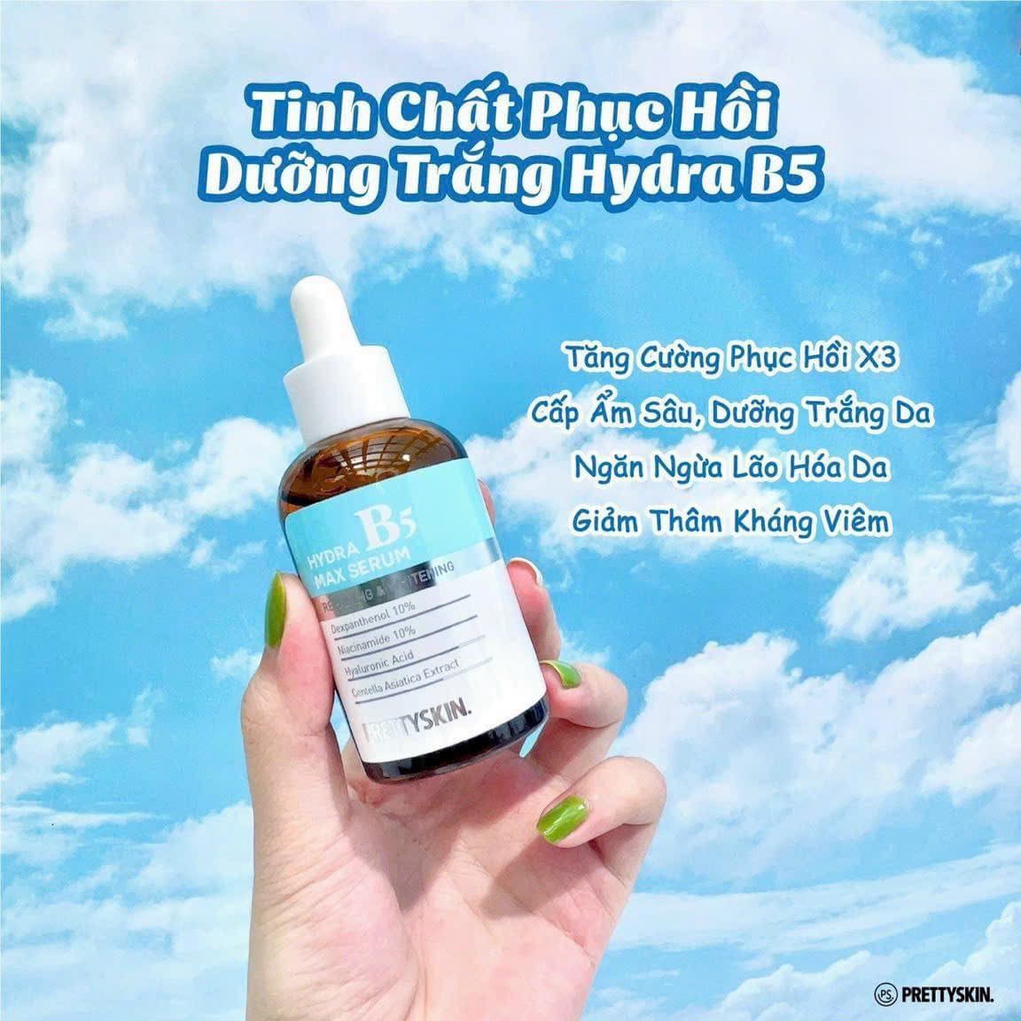 Chăm sóc chuyên sâu cho da nhạy cảm cùng bộ sản phẩm Hydra B5 Prettyskin Chăm sóc chuyên sâu cho da nhạy cảm cùng bộ sản phẩm Hydra B5 Prettyskin