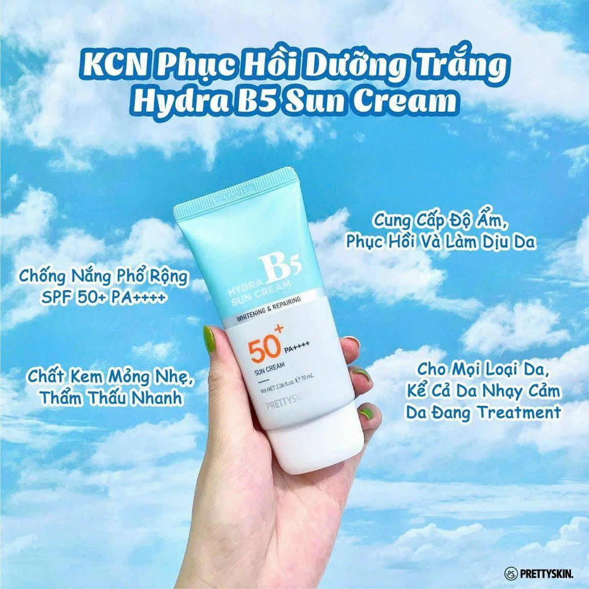 Chăm sóc chuyên sâu cho da nhạy cảm cùng bộ sản phẩm Hydra B5 Prettyskin Chăm sóc chuyên sâu cho da nhạy cảm cùng bộ sản phẩm Hydra B5 Prettyskin