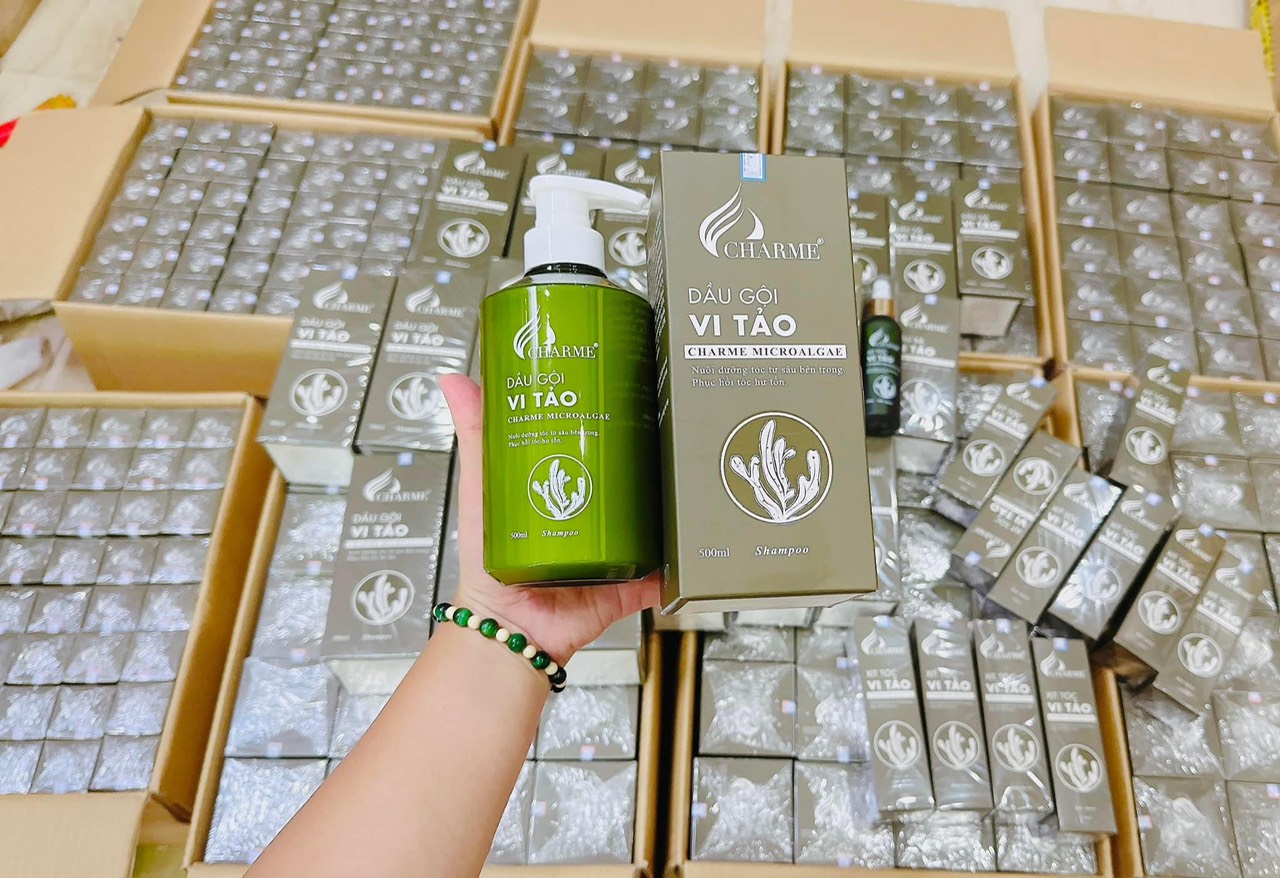 Bộ 3 dầu gội dầu xả Vi Tảo Charme lựa chọn hoàn hảo dành cho mái tóc Bộ 3 dầu gội dầu xả Vi Tảo Charme lựa chọn hoàn hảo dành cho mái tóc